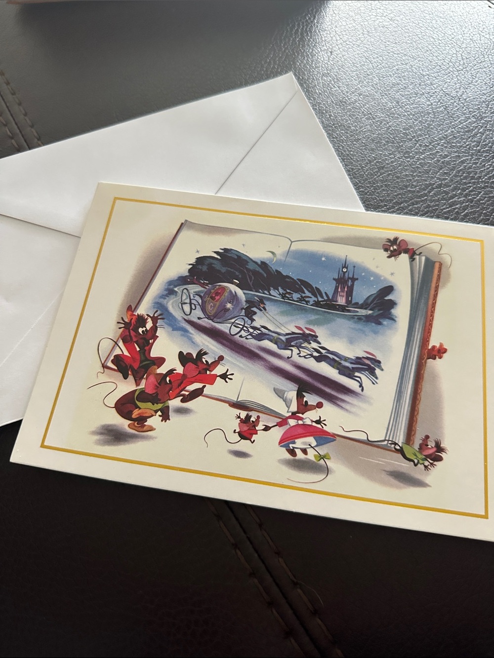 Walt Disney Archives Collection Cinderella Card
